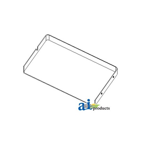 A & I Products Cover, Battery Box; RH 13" x8" x1.5" A-L36965